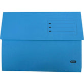 SUBCARPETA A4 SOLAPA AZUL INTENSO 320G | 50 UNIDADES | (GIO)